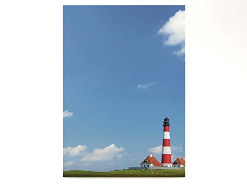 Urlaub und Meer Motivpapier Leuchtturm, 100 Blatt Briefpapier DIN A4, 90g/qm von dirxbuschinger