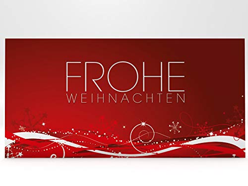 Weihnachtskarten | Fest der Liebe | 50 weihnachtliche Karten DIN LANG | Grußkarte von dirxbuschinger