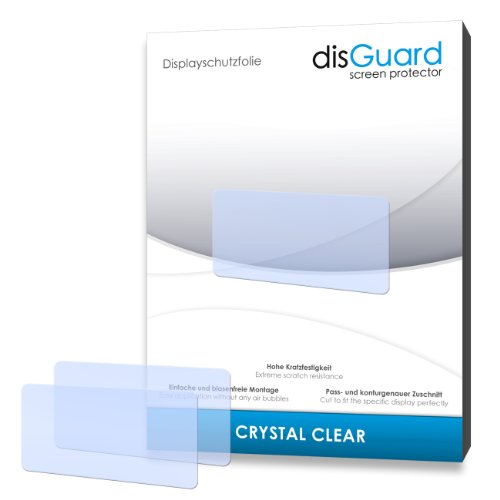 disGuard 3RY023767 Kristallklar Displayschutzfolie für Samsung Galaxy Camera WiFi nur GC-110 (3-er Pack) von disGuard