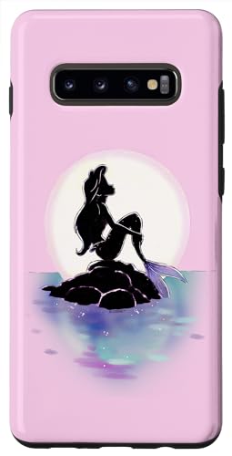 Galaxy S10+ Disney The Little Mermaid Ariel Moonlight Silhouette Case von disney