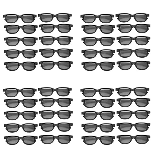 dissot 40 Stück Polarisierte Passive 3D-Brille für Cinema IMIX-Bildschirm dissot 40 Stück Polarisierte Passive 3D-Brille für Cinema IMIX-Bildschirm von dissot