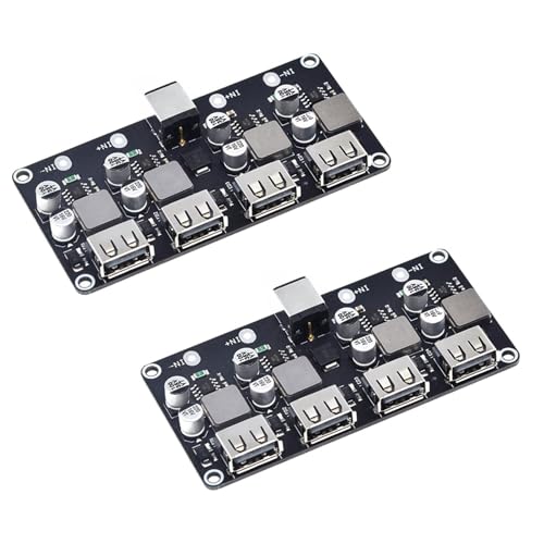 dissot 4X QC3.0 QC2.0 USB Schnell Laden Platine 4XUSB Anschluss DC-DC DC12V-30V zu DC 3-12V Laden Schaltung von dissot