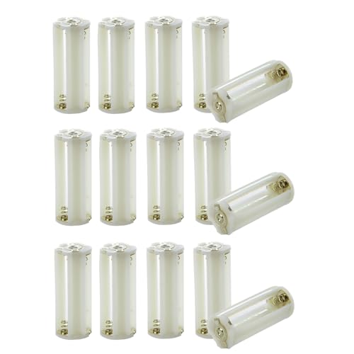 dissot Taschenlampe Zylindrisch 3 X AAA Batterie Kunststoff Halter Box 15Stk von dissot