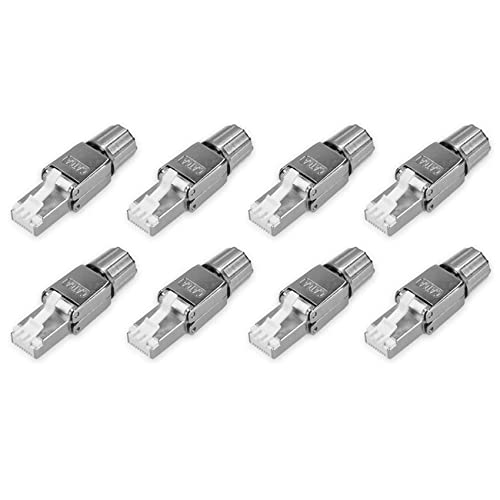 dissot mit 8 Cat 6A RJ 45 Netz Werk Anschlüssen Abgeschirmte Cat 6A Ether Net Kabel Zug Entlastungs Stecker von dissot