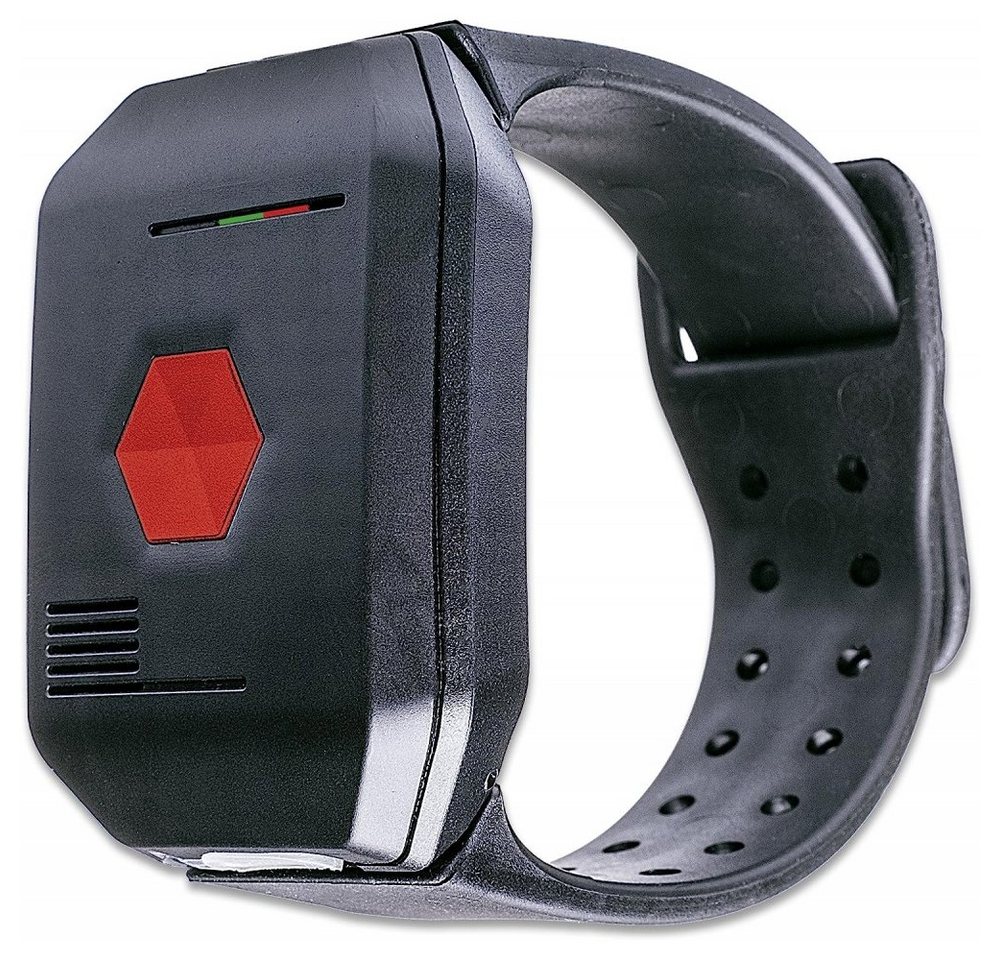 disty NEO - mobiles Notfallarmband für Zuhause - schwarz Watch von disty