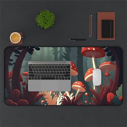 Gaming Mouse Pad, 600x400x2mm XXL Mousepad, Large Non-Slip Desk Pad, Improved Precision and Speed, Mouse Mat Suitable for Office, Gamer, Home (Jungle Sunshine) von ditlvy