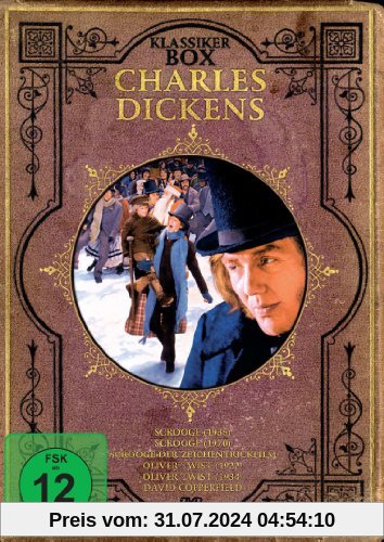 Charles Dickens Klassiker Box (Scrooge, Oliver Twist, David Copperfield) [2 DVDs] von div.