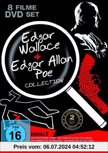 Edgar Wallace & Edgar Allan Poe - Collection (8 Filme) [3 DVD-Set] von div.