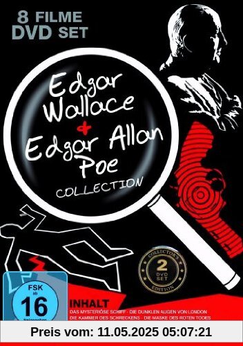 Edgar Wallace & Edgar Allan Poe - Collection (8 Filme) [3 DVD-Set] von DIV