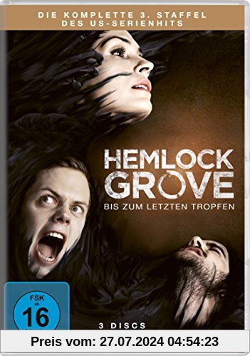 Hemlock Grove - Bis zum letzten Tropfen - Die komplette Staffel 3 [3 DVDs] von div.
