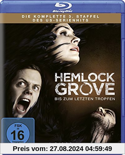 Hemlock Grove - Bis zum letzten Tropfen - Die komplette Staffel 3 [Blu-ray] von div.