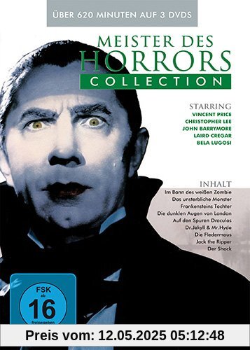 Meister des Horrors Collection [3 DVDs] von DIV
