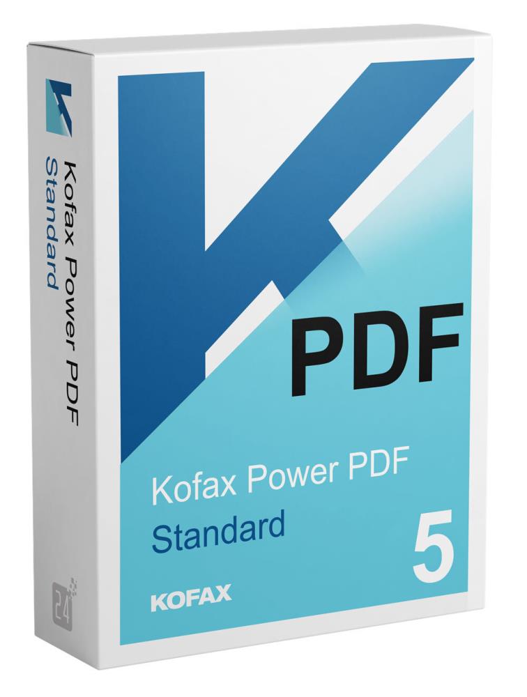 Kofax Power PDF Standard 5.0 ESD (1 PC - perpatual) ESD von diverse