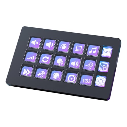 divuukyi Akp153 Desktop-Controller-Konsolen, Panel-Programmierung, Shortcut-Taste, 15-Tasten-Tastaturen, PC-Zubehör für Fenster von divuukyi
