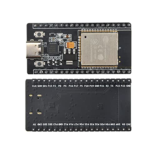 diymore-IOT ESP32 Modul 38Pins Typ-C,ESP32 ESP-WROOM-32 Entwicklungsboard mit CP2102 Chip,2.4GHz Dual-Core WiFi Bluetooth Mikrocontroller. von diymore-IOT
