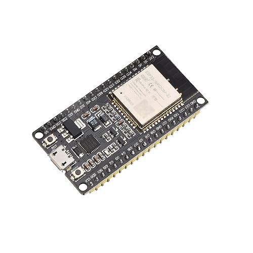 diymore-IOT ESP32 ESP-WROOM-32,38Pin Entwicklungsplatine,ESP-32S Mikrocontroller-Prozessor Integrierter 2-in-1 Mikrocontroller mit CP2102 Chip WiFi NodeMCU-32S Modul von diymore-IOT