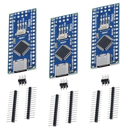 diymore 3PCS Typ-C Entwicklungskarte, CH340 5V 16M Mikrocontroller-Karte mit Typ-C Schnittstelle diymore 3PCS Typ-C Entwicklungskarte, CH340 5V 16M Mikrocontroller-Karte mit Typ-C Schnittstelle von diymore