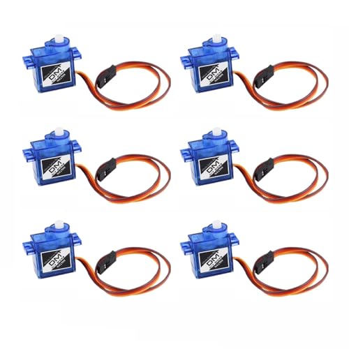 diymore 6 STÜCKE SG90 Micro Servo 9g servo Motor Hubschrauber Flugzeug Auto Boot Fernbedienung RC Robot Arm [Nur geeignet für Personen über 16 Jahre] von diymore