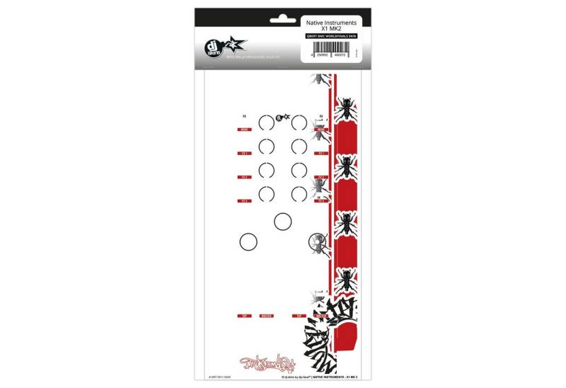 dj-skins DJ Controller, (Native Instruments X1 MK2 Skin Qbert DMC Worldfinals), Native Instruments X1 MK2 Skin Qbert DMC Worldfinals - DJ Skin von dj-skins