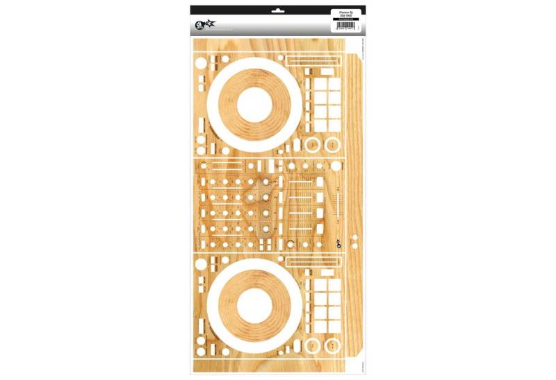 dj-skins DJ Controller, (Pioneer DDJ-1000 Skin Woody), Pioneer DDJ-1000 Skin Woody - DJ Skin von dj-skins