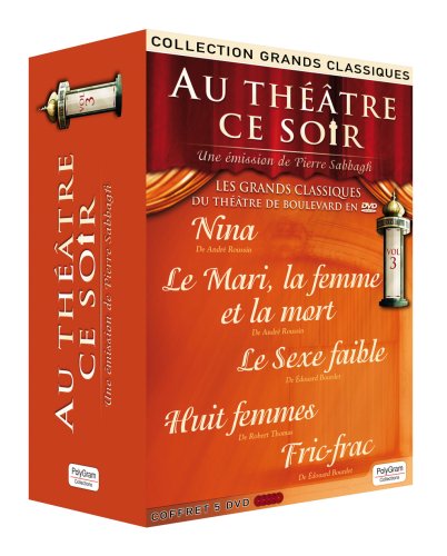 Coffret 5 DVD : Au Théâtre Ce Soir Volume3 von djaz-dpm