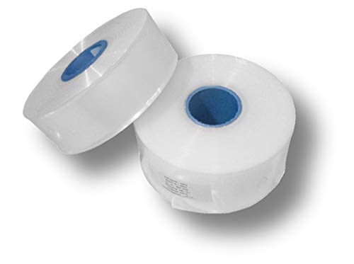 1 x Rolle LDPE Schlauchfolie/Verpackungsschlauch - Transparent (100 my, 300 mm Breite x 250 m Länge) von dm-folien gmbh