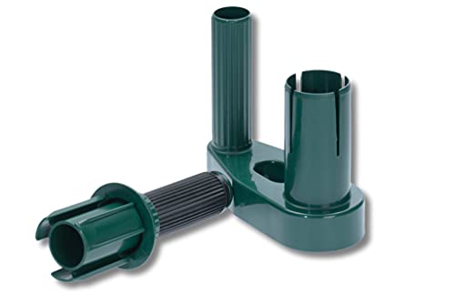 Stretchfolienabroller 450-500mm Folienrollen/Abroller für Hand-Stretchfolie mit Bremse, grün von dm-folien gmbh