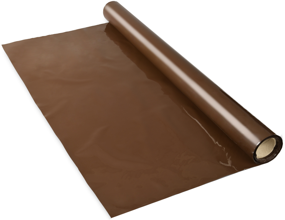 dm-Folien Hochbeetfolie, (B)1,35 x (L)25 m, braun, 210 g/qm von dm-folien