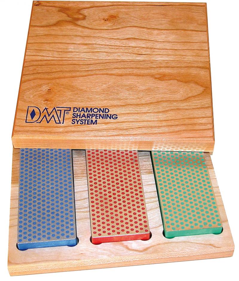 DMT Diamantschleifstein-Set in Holzbox, 3-teilig von dmt