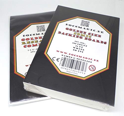 docsmagic.de 100 Golden Size Resealable Comic Bags + Backing Boards - Combo Pack 193 x 266 mm docsmagic.de 100 Golden Size Resealable Comic Bags + Backing Boards - Combo Pack 193 x 266 mm von docsmagic.de