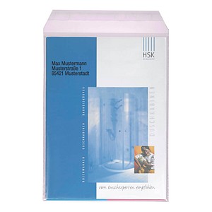 docuCARE® Folienversandtaschen DIN A4 ohne Fenster transparent 100 St. von docuCARE®
