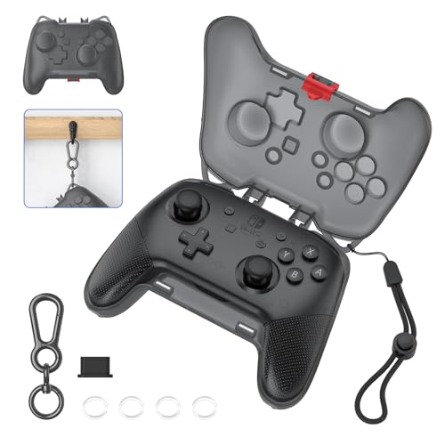 Controller Hülle für Nintendo Switch Pro Controller, Aufbewahrung Tasche Switch Pro Game Controller Case Schutzhülle, Switch Pro Controller Carrying Travel Case Spiele Zubehör Staubschutz Slim Cover von doenci