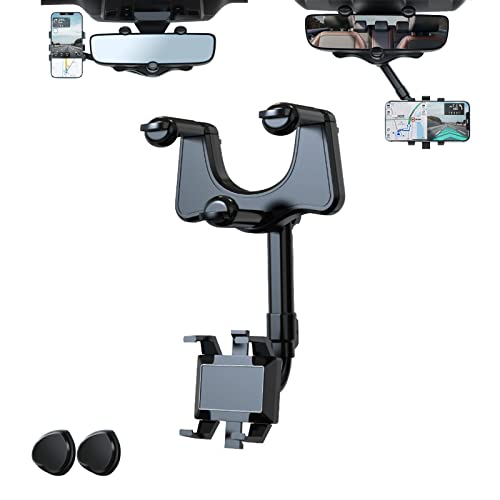 doepeBAE Handyhalterung Rückspiegel Auto, Drehbarer und Einziehbarer Handyhalter, Multifunktionaler Rückspiegel-Telefonhalter, 360° Auto Rückspiegel Telefonhalter doepeBAE Handyhalterung Rückspiegel Auto, Drehbarer und Einziehbarer Handyhalter, Multifunktionaler Rückspiegel-Telefonhalter, 360° Auto Rückspiegel Telefonhalter von doepeBAE