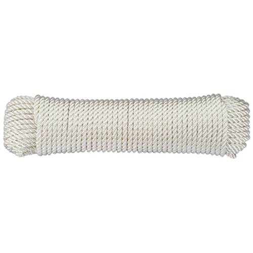dörner + helmer 190320 Polyamidseil geflochten (Ø x L) 6mm x 30m Weiß von dörner + helmer