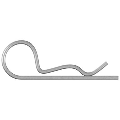 dörner + helmer 4813224 Federstecker Innen-Durchmesser: 20mm Stahl galvanisch verzinkt 10St. von dörner + helmer