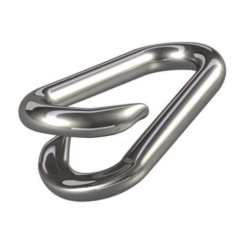 dörner + helmer 4910044 Kettennotglied 6mm Edelstahl A2 10St. von dörner + helmer