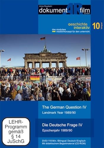 Die Deutsche Frage IV - Epochenjahr 1989/90, 1 DVD (Bilingual) von dokumentARfilm