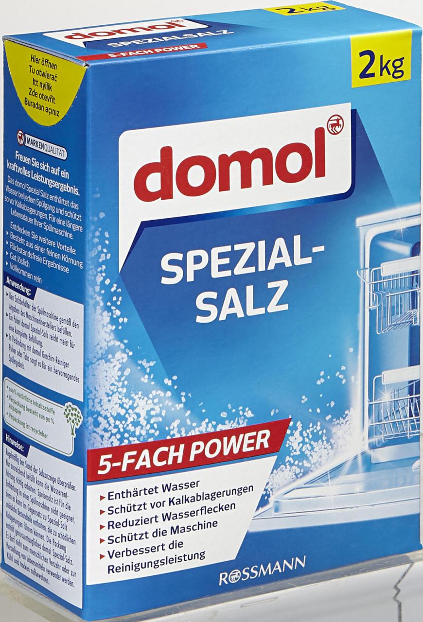domol Spülmaschinensalz 2,0 kg domol Spülmaschinensalz 2,0 kg von domol