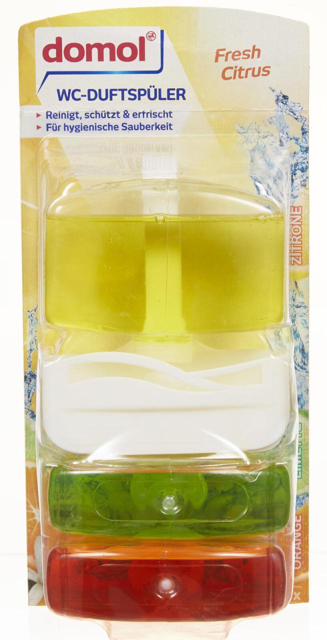 domol WC-Duftspüler Fresh Citrus 3x 55,0 ml domol WC-Duftspüler Fresh Citrus 3x 55,0 ml von domol