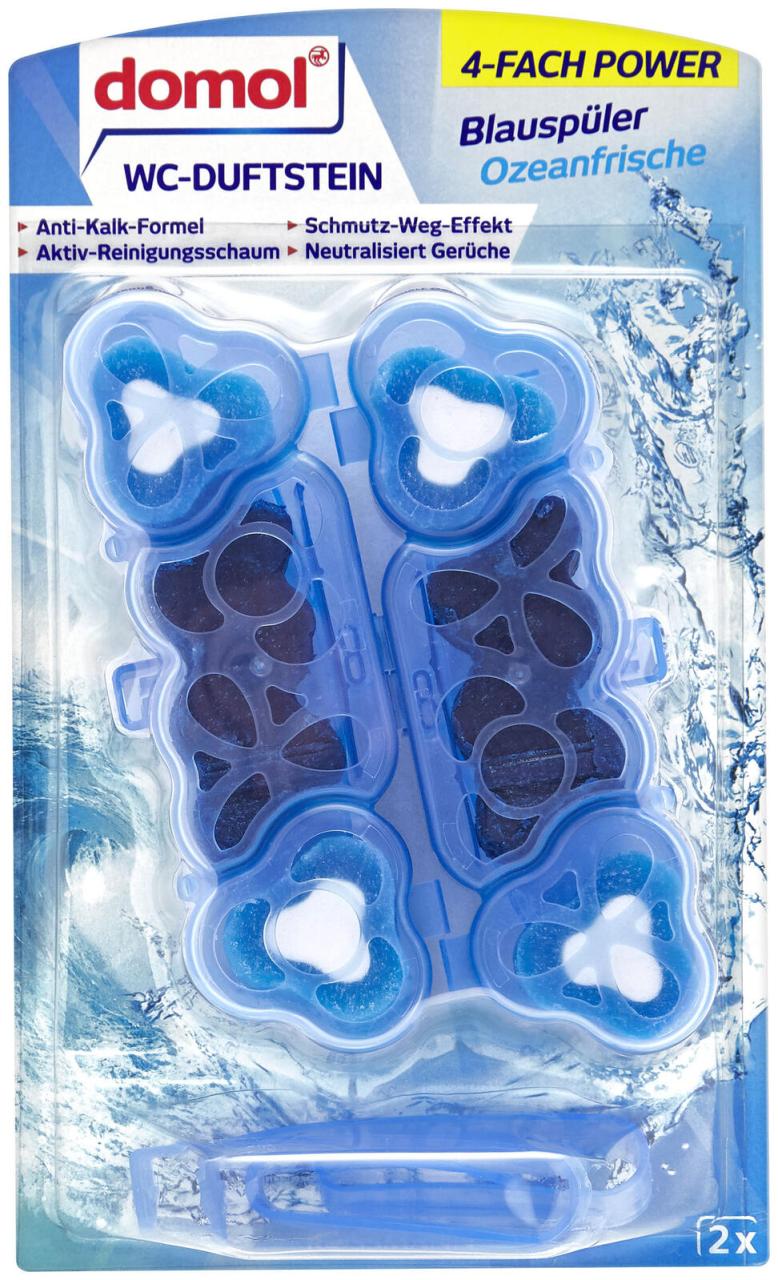 domol WC-Duftspüler Blauspüler Ozeanfrische 2,0 St. domol WC-Duftspüler Blauspüler Ozeanfrische 2,0 St. von domol