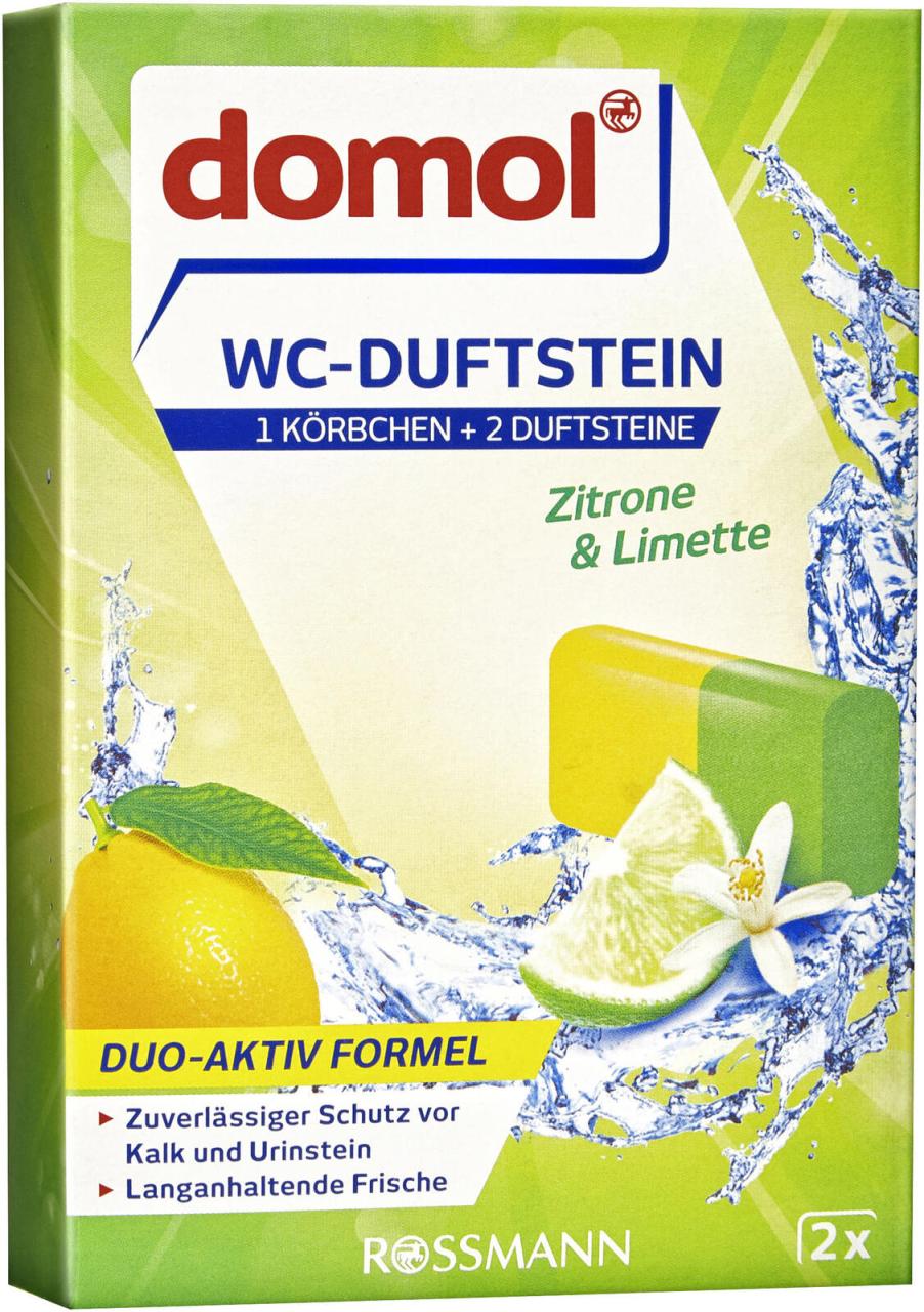 domol WC-Duftspüler Zitrone & Limette 2,0 St. domol WC-Duftspüler Zitrone & Limette 2,0 St. von domol