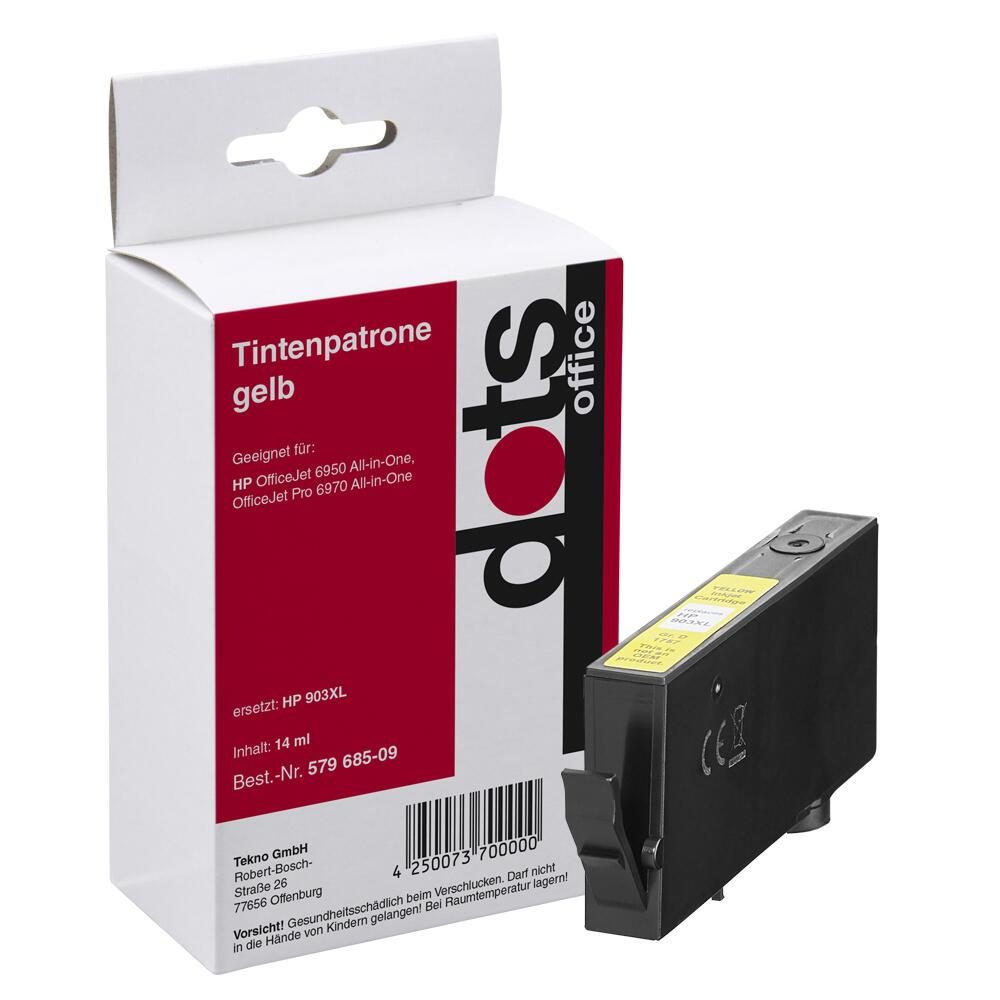 dots Druckerpatrone kompatibel zu HP 903XL (T6M11AE) gelb dots Druckerpatrone kompatibel zu HP 903XL (T6M11AE) gelb von dots