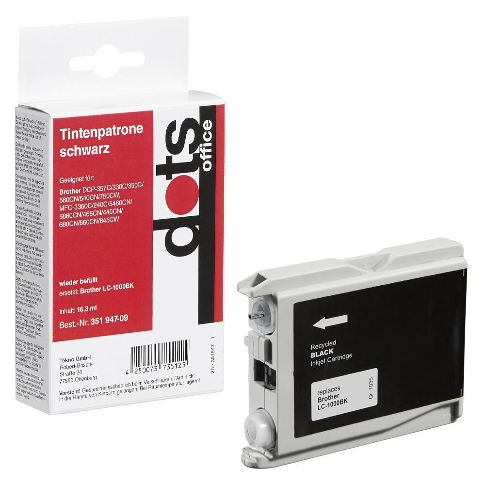 dots Druckerpatrone kompatibel zu brother LC-1000BK schwarz dots Druckerpatrone kompatibel zu brother LC-1000BK schwarz von dots
