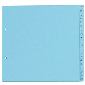 dots Ordnerregister Halbformat, Überbreite A-Z blau 20-teilig, 5 Satz dots Ordnerregister Halbformat, Überbreite A-Z blau 20-teilig, 5 Satz von dots