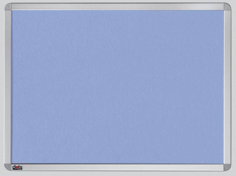 dots Pinnwände dots Pinnwand stahlblau 60x45 60,0 x 45,0 cm Filz Blau von dots