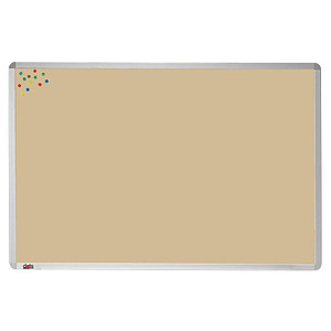dots Pinnwand 120,0 x 90,0 cm Textil beige von dots