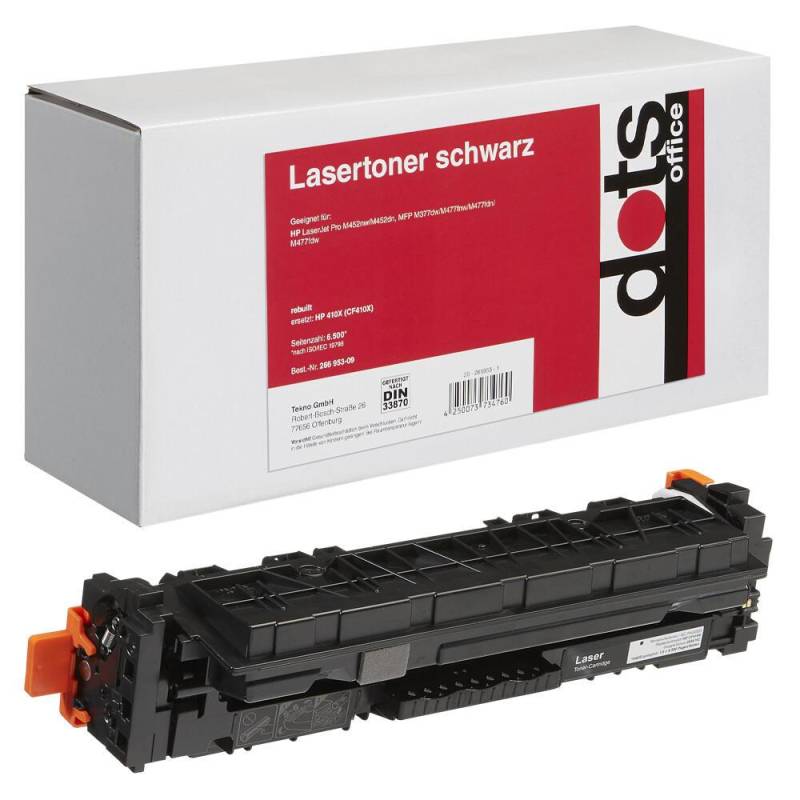 dots Toner kompatibel zu HP 410X (CF410X) schwarz von dots