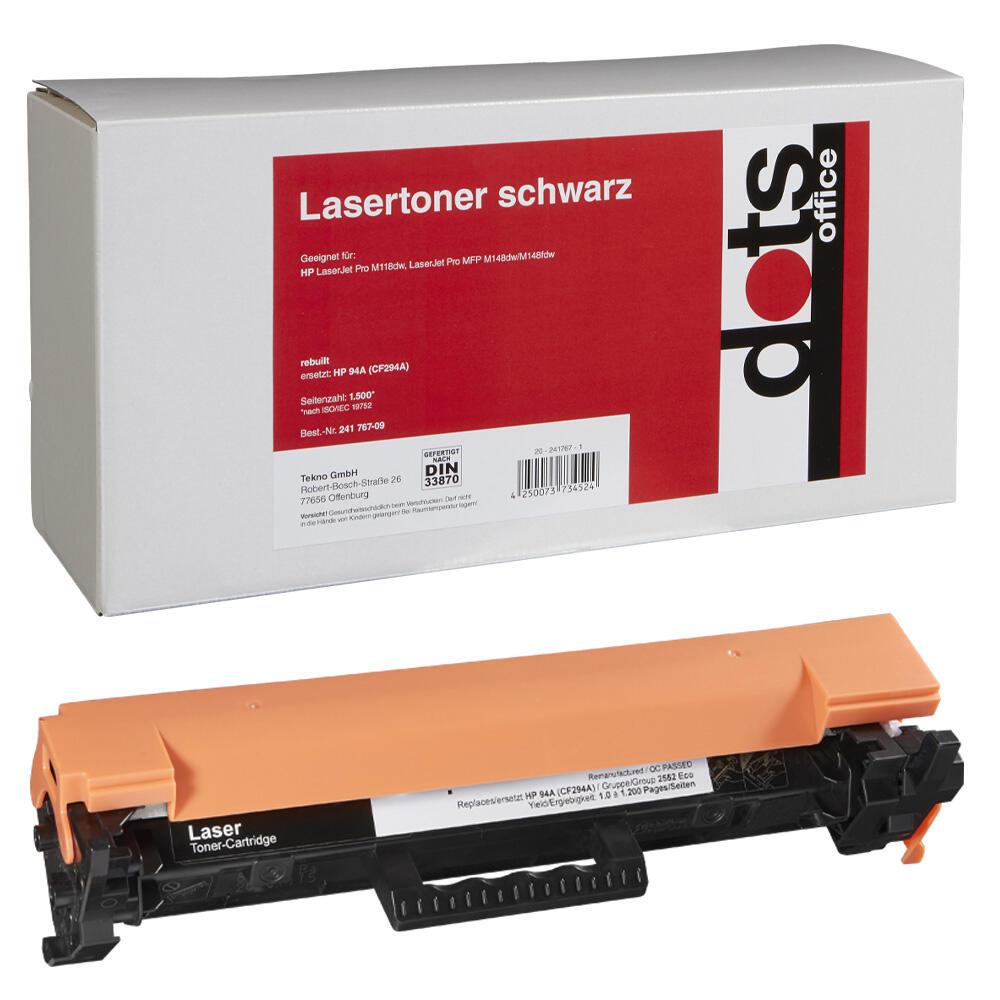 dots Toner kompatibel zu HP 94A (CF294A) schwarz von dots