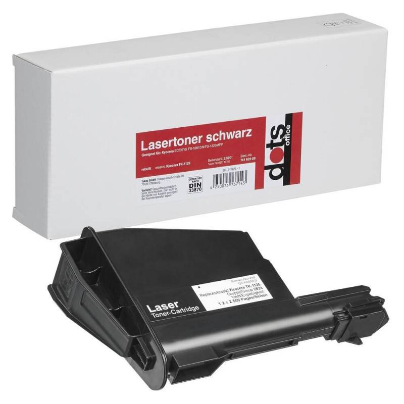 dots Toner kompatibel zu KYOCERA TK-1125 schwarz von dots