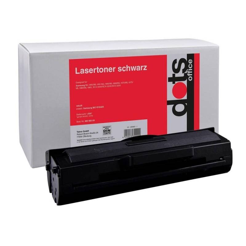 dots Toner kompatibel zu SAMSUNG MLT-D1042s (SU737A) schwarz von dots